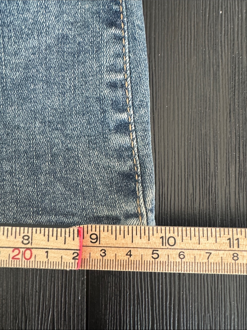 Bamboo Jeans High Rise Wide Leg Jeans Size 13 Medium Wash Stretch Denim Y2K - Picture 12 of 12